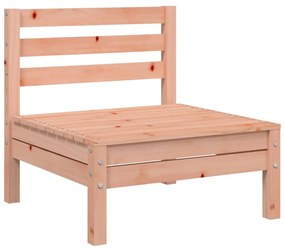 Sofá sem apoios de braços para jardim madeira de douglas maciça