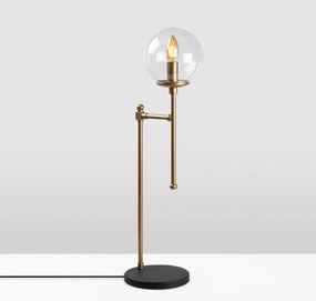 Candeeiro de Mesa Step – Dourado – 18 x 24 x 66 cm