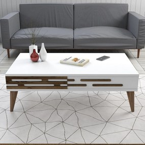 Mesa de Centro Valensiya – Branco – 105x60x34,6 cm