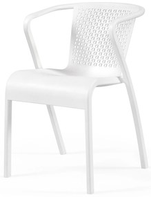 Cadeira tuga – Conjunto com 20 cadeiras de polipropileno com fibra de vidro. Cor Branco