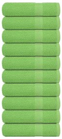 Toalhas banho 10pcs 70x140cm 360 gsm 100% algodão verde maça