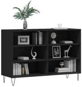 Aparador 103,5x35x70 cm derivados de madeira preto