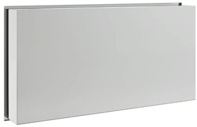 Nicho parede p/ duche 62x32x9 cm aço inoxidável prata escovada