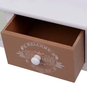 Mesa consola estilo francês madeira