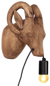 vidaXL Candeeiro de parede formato de animal 25 W 15x24x25 cm E27