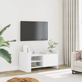 vidaXL Móvel de TV 80x35x40 cm derivados de madeira branco