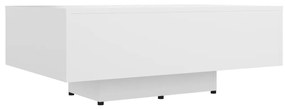 Mesa de centro 85x55x31 cm contraplacado branco