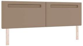 Cama Box com Colchão Cappuccino, Super King, Couro Sintético