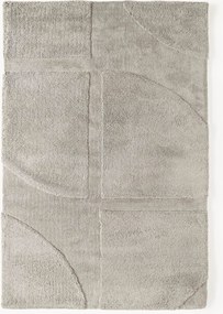 Tapete felpudo com relevo Jade