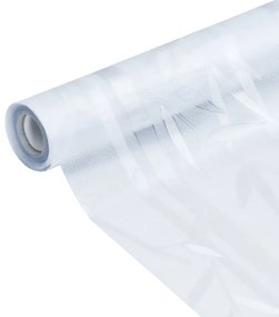 Películas para janela 2 pcs PVC fosco padrão de bambu