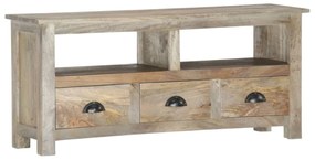 vidaXL Móvel de TV 110x30x50 cm madeira de mangueira maciça