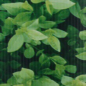 Painel de privacidade para jardim 70x0,19 m PVC verde