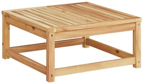 Mesa de jardim 63x63x30 cm madeira de acácia maciça