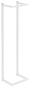 Toalheiro 25x20x95 cm aço branco