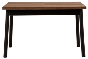 Conjunto de Mesa de Jantar Extensível Oliver – Preto – Mesa: 120x77x75