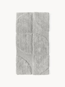 Tapete felpudo com relevo Jade