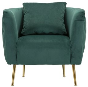 POLTRONA BUCAREST 76X74X73 CM VERDE