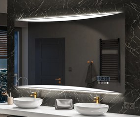 Espelho com iluminação LED L78 para casa de banho