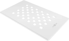 Mexen Hugo cobertura para base de duche, branca - 42910020