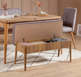 Bench Vina – Atlantic Pine – 110 cm x 48 cm x 40 cm