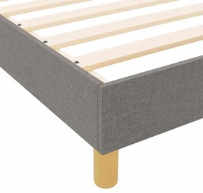 estruturas de cama vidaXL taupe 100x200 cm em tecido