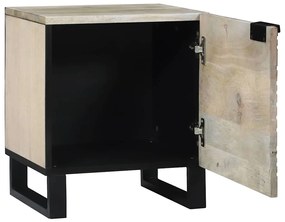 Mesas de cabeceira 2 pcs Natural 40 x 33.5 x 46 cm