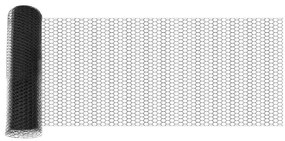 Cerca Hexagonal vidaXL Cinza 0,6x100 m Aço