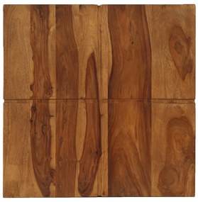 Mesa de centro 80x80x30 cm madeira de acácia maciça