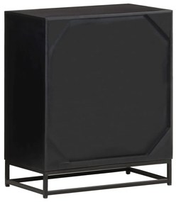 Mesa de cabeceira 40x30x50 cm madeira de mangueira maciça