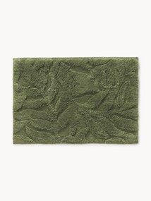 Tapete de banho antiderrapante com relevo Leaf