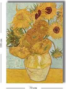Pintura Decorativa em Tela 70100VANGOGH003 – Multicolor – 70 x 100 cm