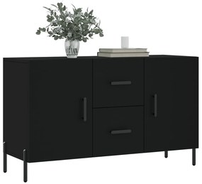 Aparador 100x36x60 cm derivados de madeira preto