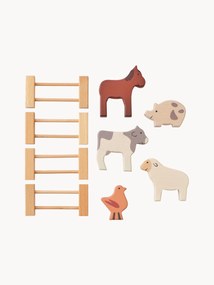 Conjunto de brinquedos com animais da quinta Aiden, conjunto de 9