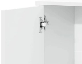 Aparadores 2 pcs 60x31x70 cm derivados de madeira branco