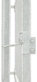 Canil de exterior com telhado 150x150x200 cm