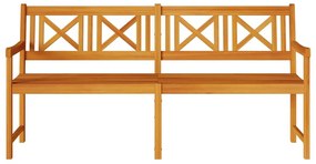 Banco de Jardim 180x56x90 cm Madeira Sólida de Acácia
