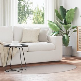 vidaXL Tapete HUARTE Areia 80 x 150 cm Poliéster