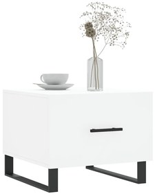 Mesa de centro 50x50x40 cm derivados de madeira branco