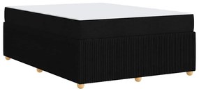 Estrutura da Cama Outros Preto 160 x 200 cm tecido