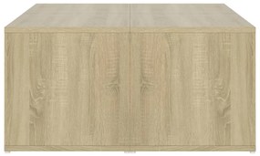 Mesas de centro 4 pcs derivados de madeira carvalho sonoma