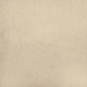 Sofá de 3 lugares 180 cm tecido de microfibra creme