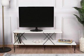Móvel TV Street – Branco – 120 x 40 x 30 cm