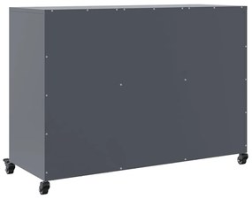 Aparador 100,5x39x72 cm aço antracite
