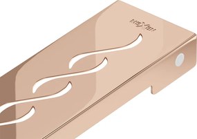 Mexen Flat M18 cobertura para ralo linear 80 cm, ouro rosa - 1623080