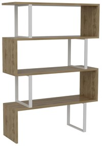 Estante Adriana – Carvalho Branco – 91,5 x 124,5 x 29,5 cm