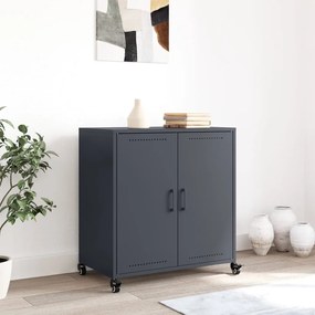 Aparador 68x39x72 cm aço antracite