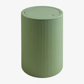 Lixeira Com Tampa Ozene Abs Verde Laurel - Sklum