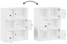 Estante 60x24x76,5 cm derivados de madeira branco