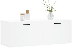 Armário parede 100x36,5x35 cm derivados de madeira branco