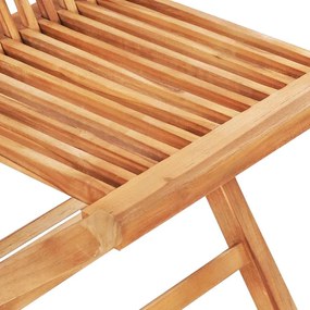 Conjunto bistrô c/ almofadões pretos 3 pcs teca maciça